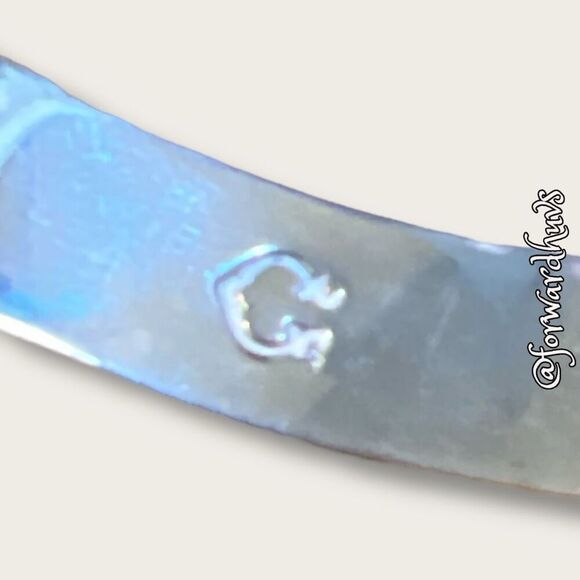 Bundle Sale 3 for $15 | Copper-Colored Bangle with silver-tone Interior - Picture 4 of 8